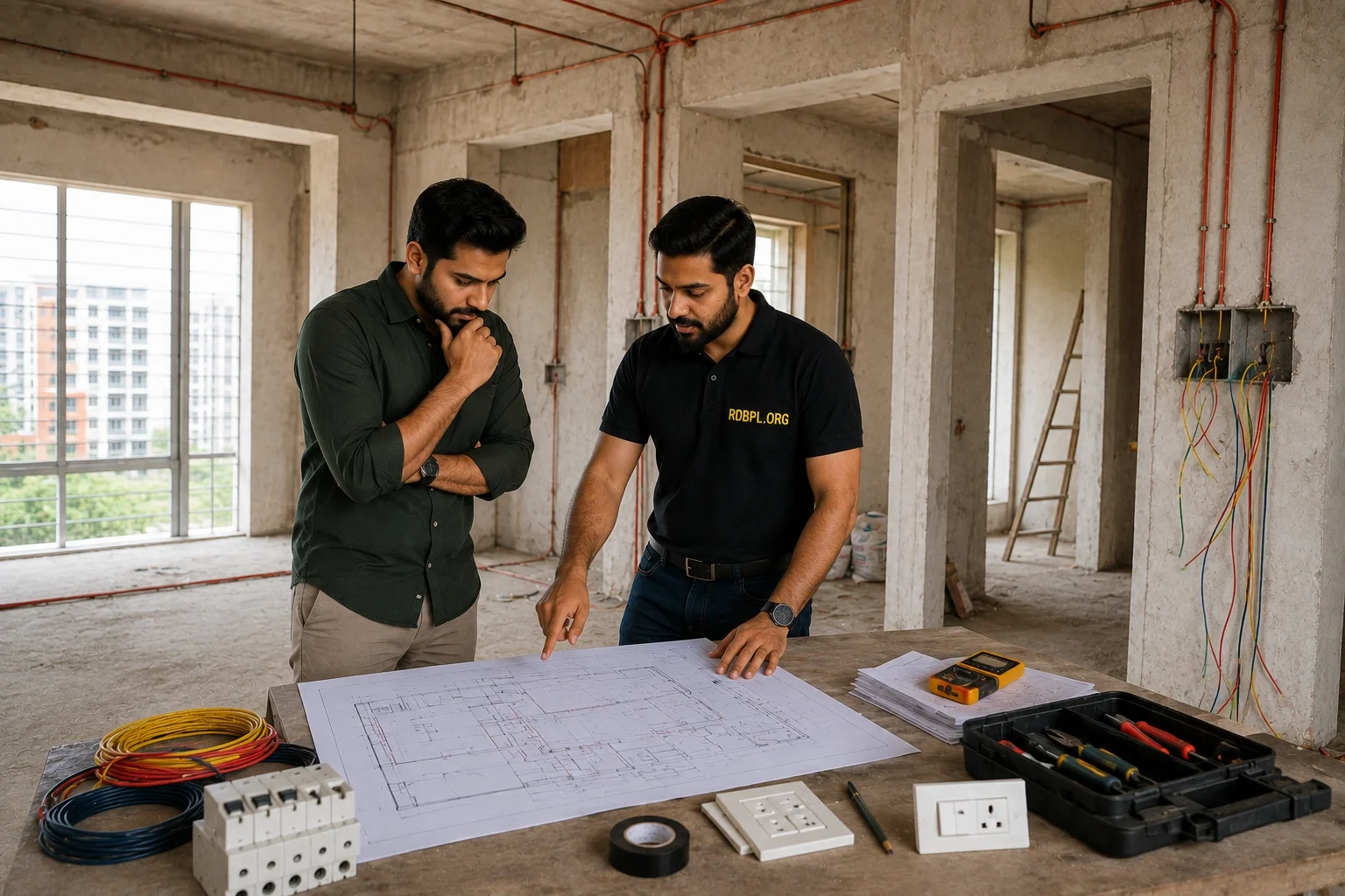 Electrical site inspection in Lucknow