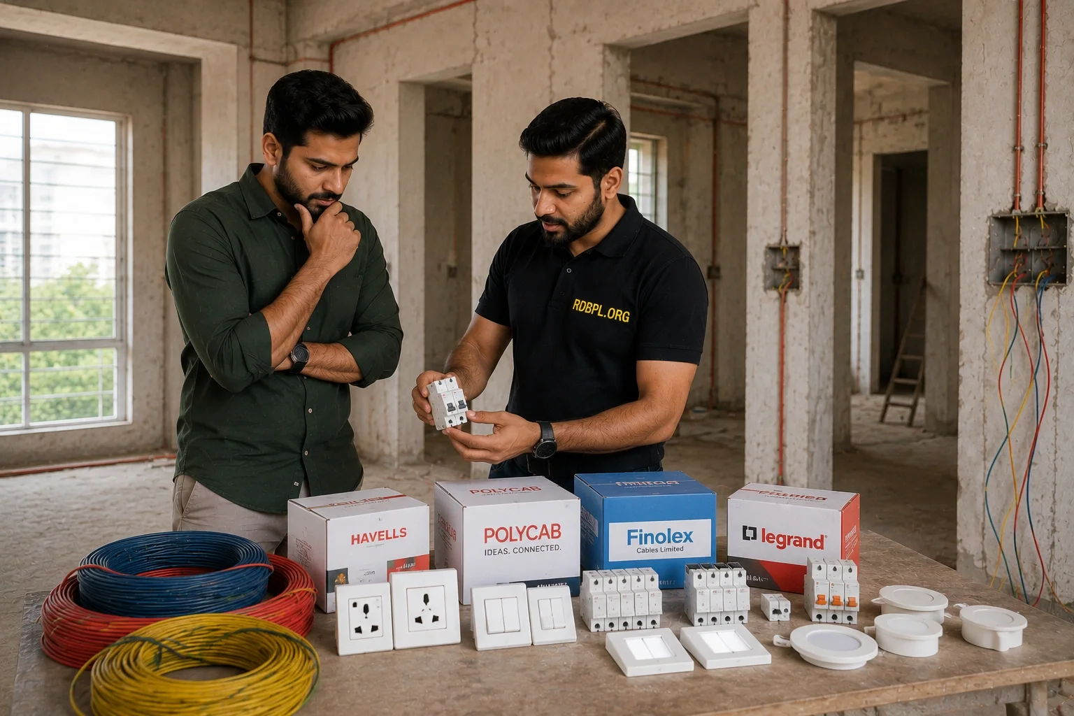 Electrical material selection