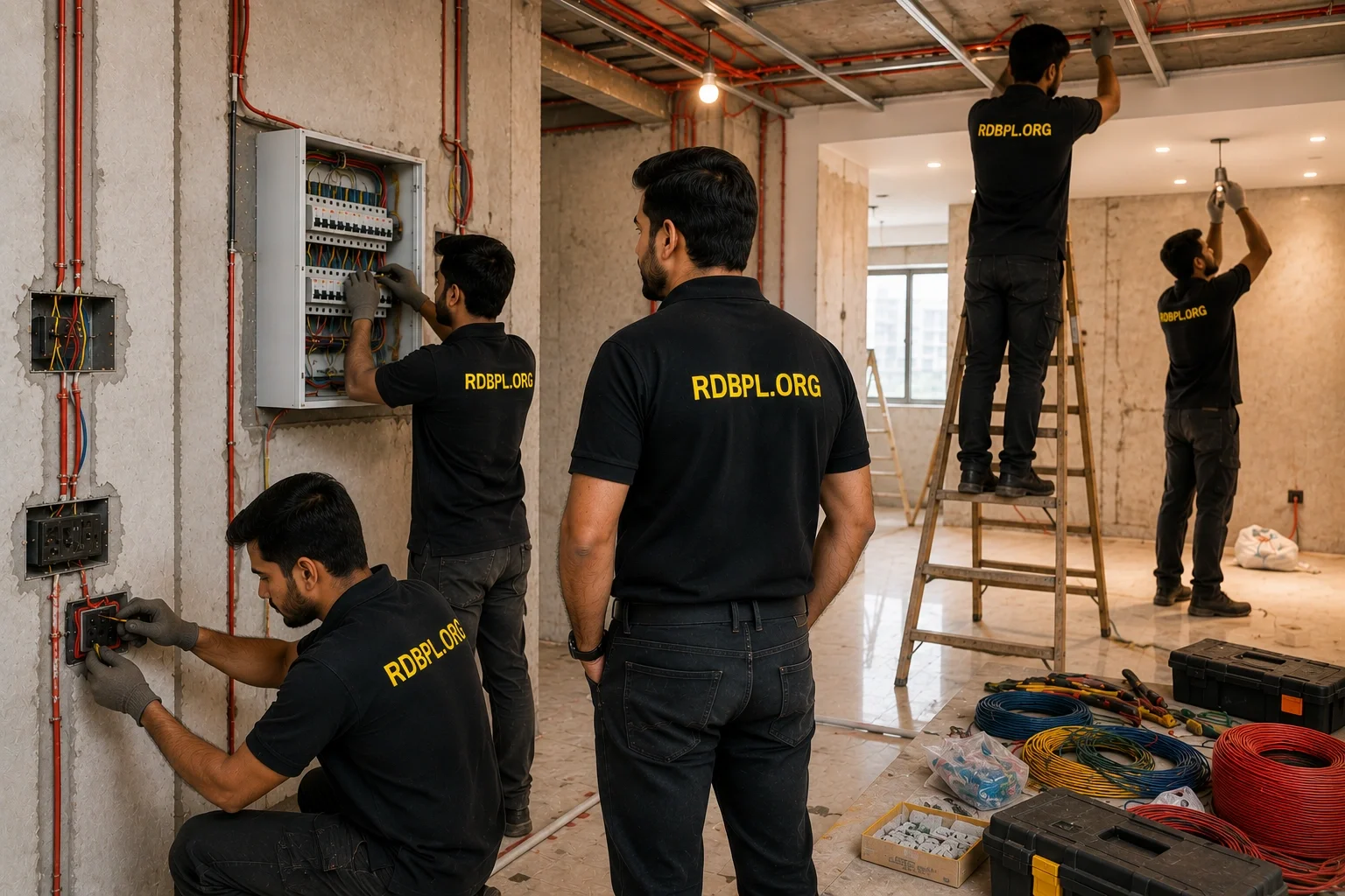 Electrical wiring installation