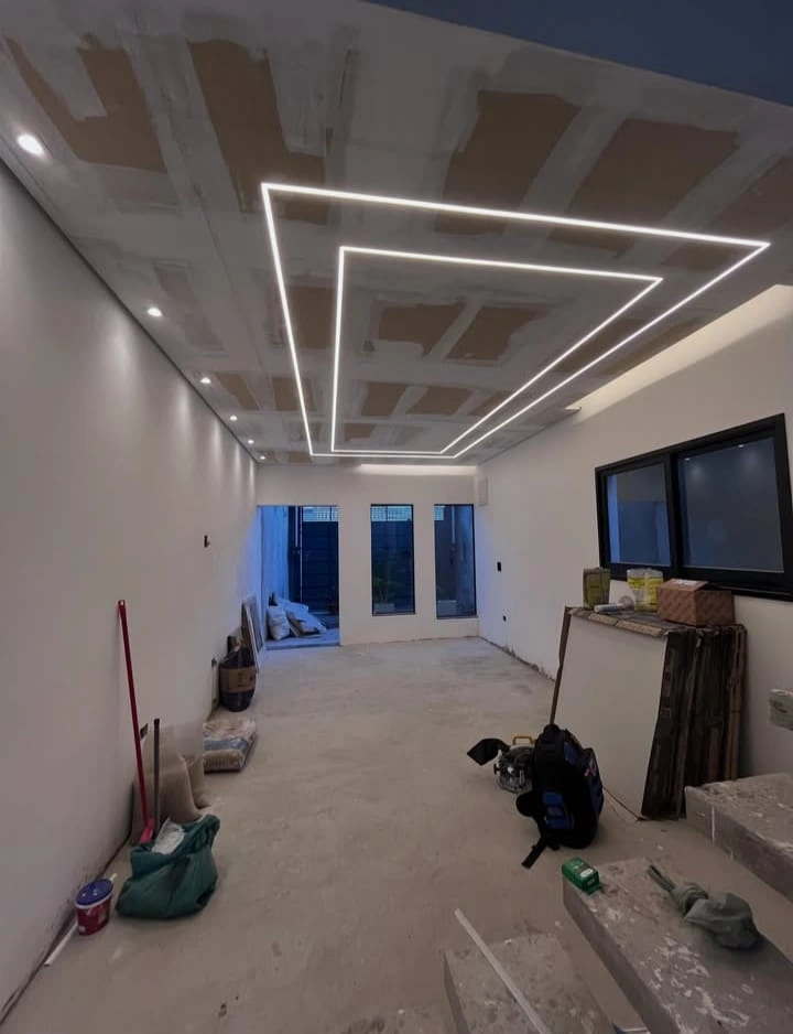 LED lighting installation service in Lucknow residential project