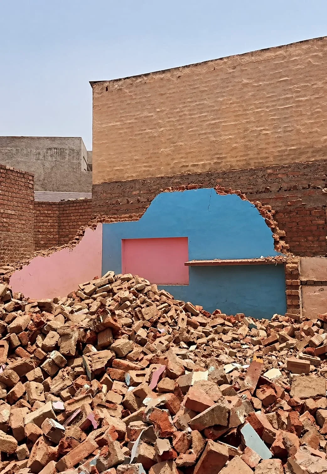 Manual demolition project in Lucknow