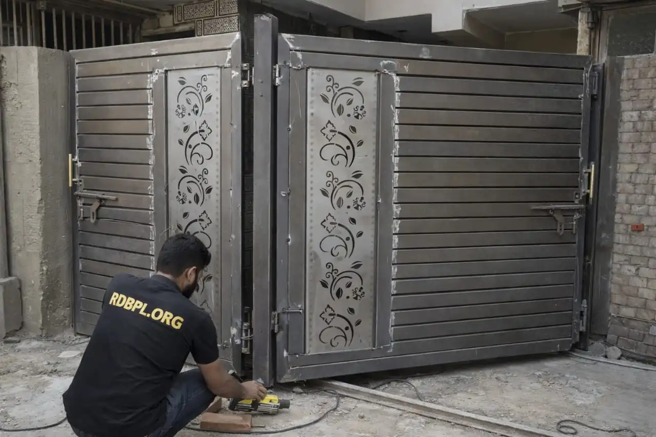 Sliding gate fabrication and installation in Lucknow for residential and commercial entrances