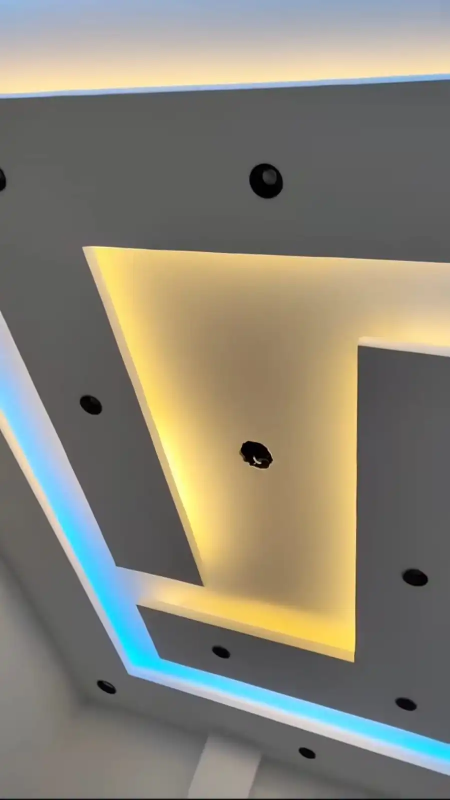 Gypsum ceiling lighting design in Indira Nagar Lucknow