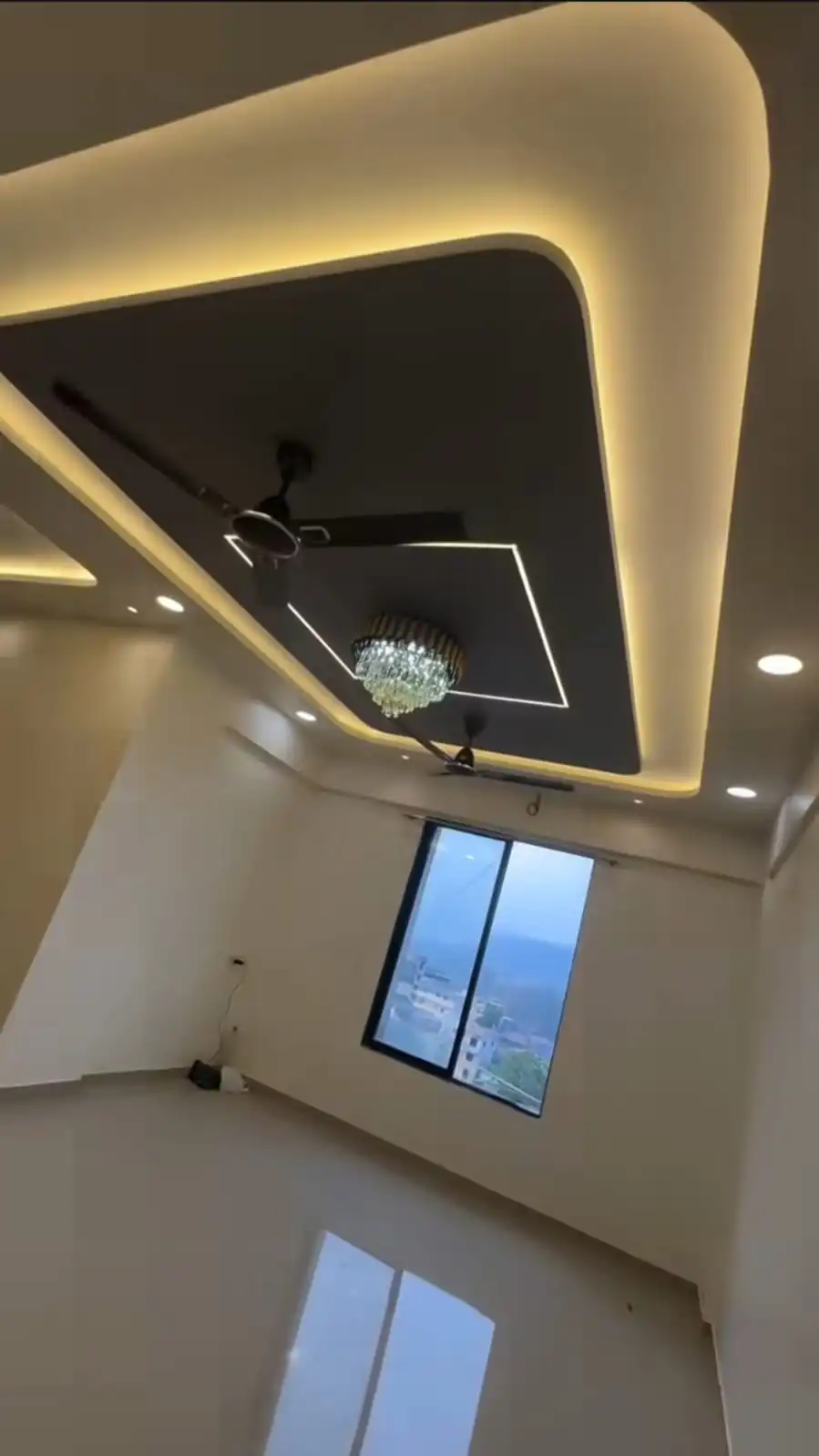 Luxury lighting ceiling installation by RDBPL in Lucknow