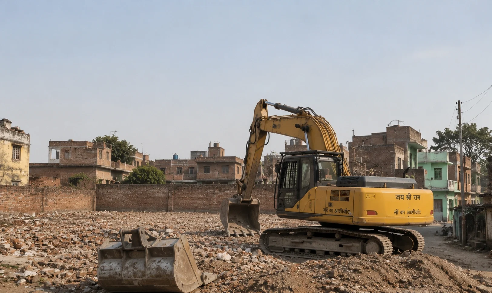 house after professional demolition  in Lucknow