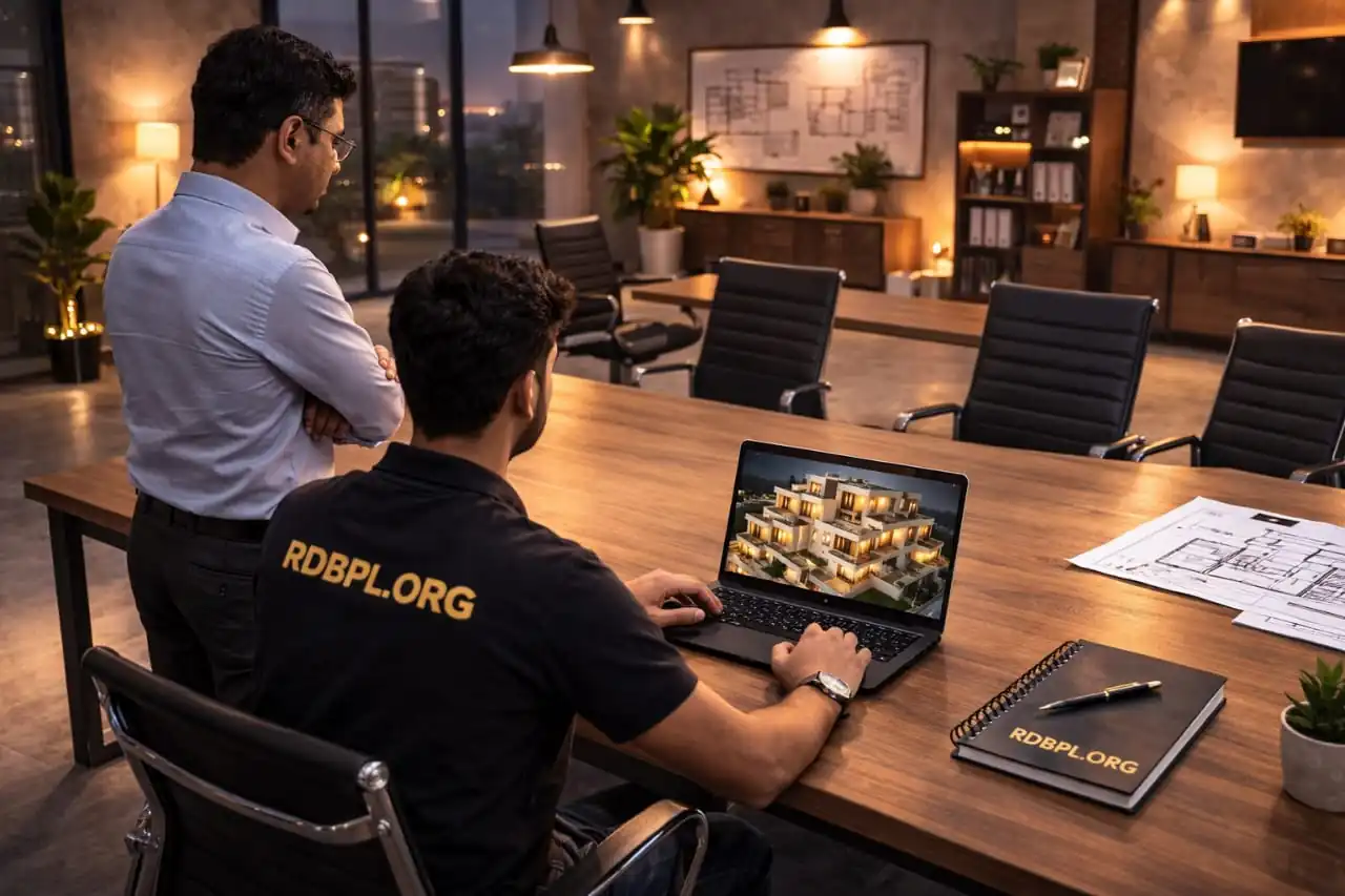 3D floor plan designing service in Lucknow with realistic house visualization