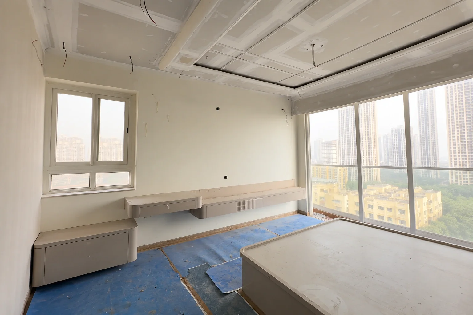 Room before interior work in Lucknow