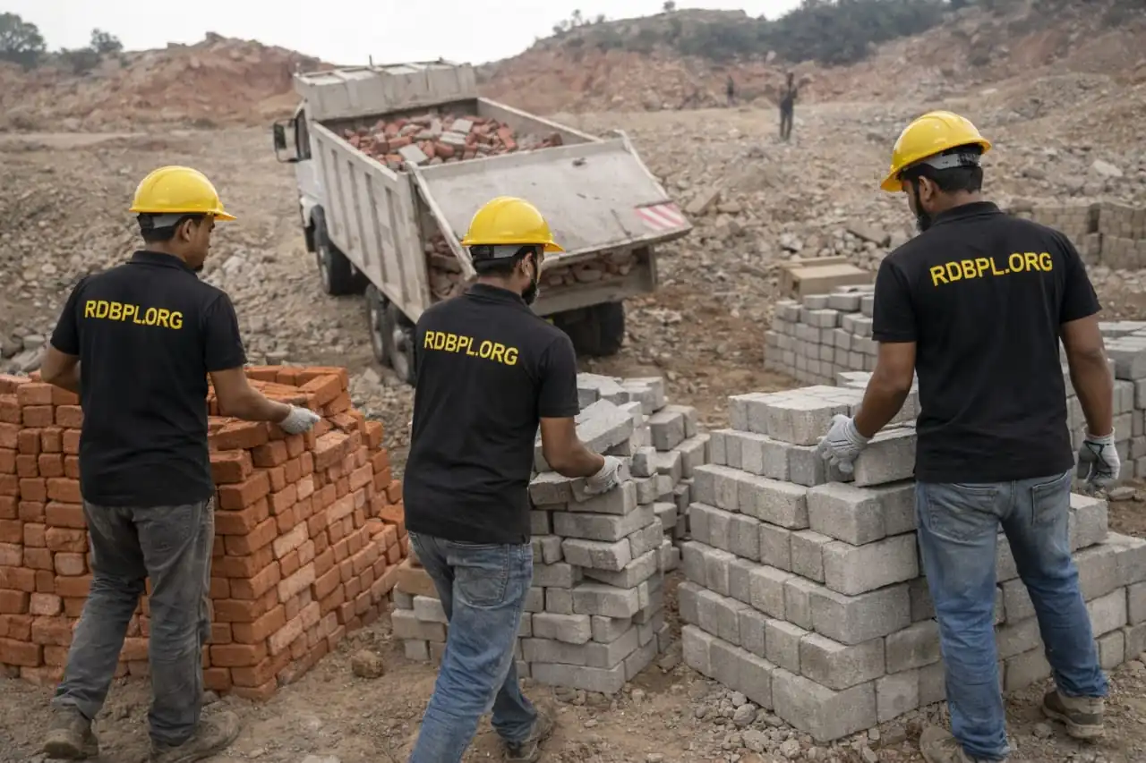 Brick and block supplier in Lucknow providing red bricks, fly ash bricks and concrete blocks