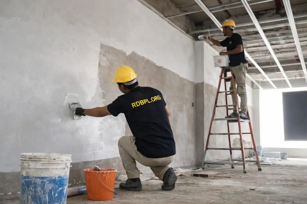 Wall putty and primer service in Lucknow for smooth paint finish