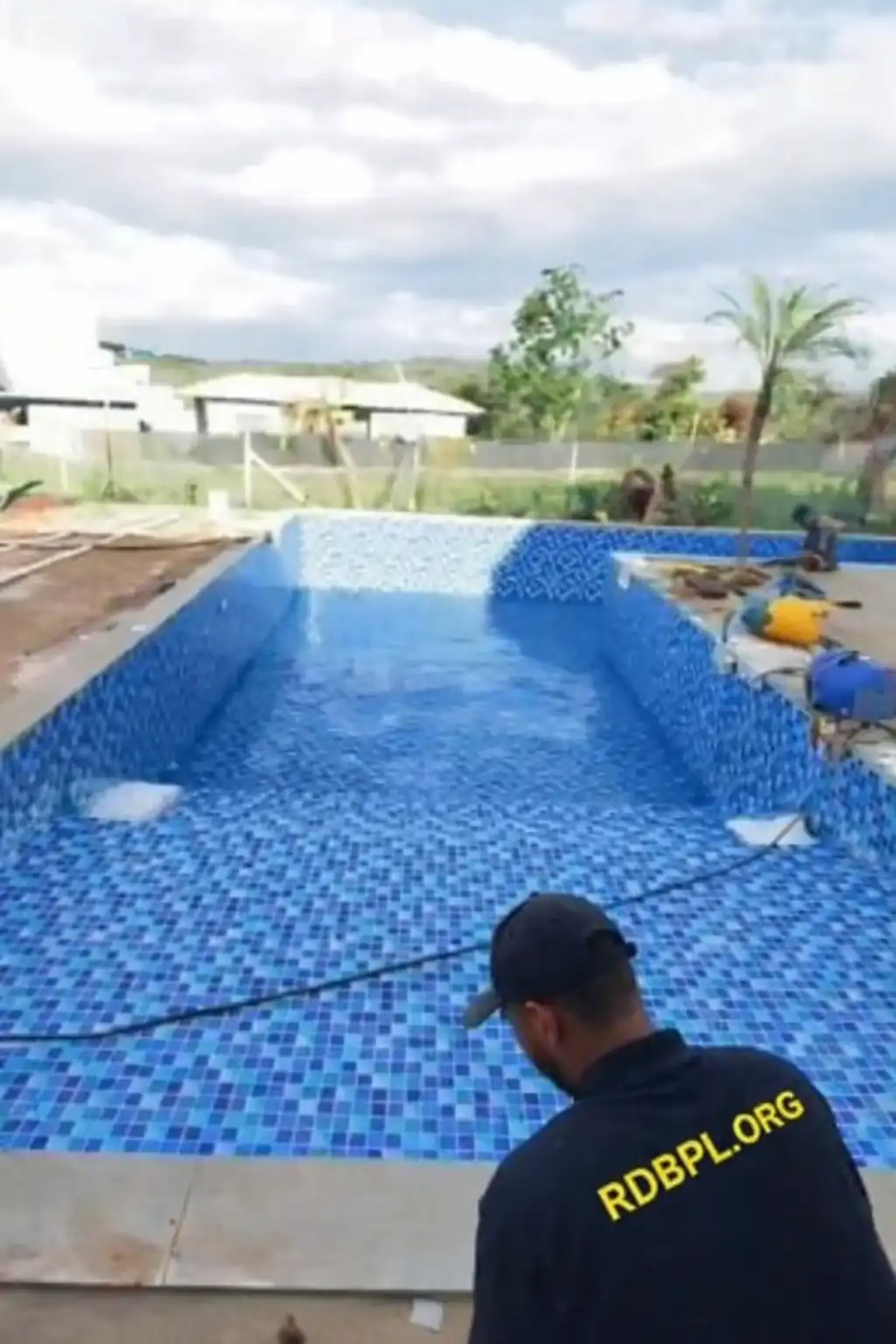 Decorative water fountain installation project Lucknow