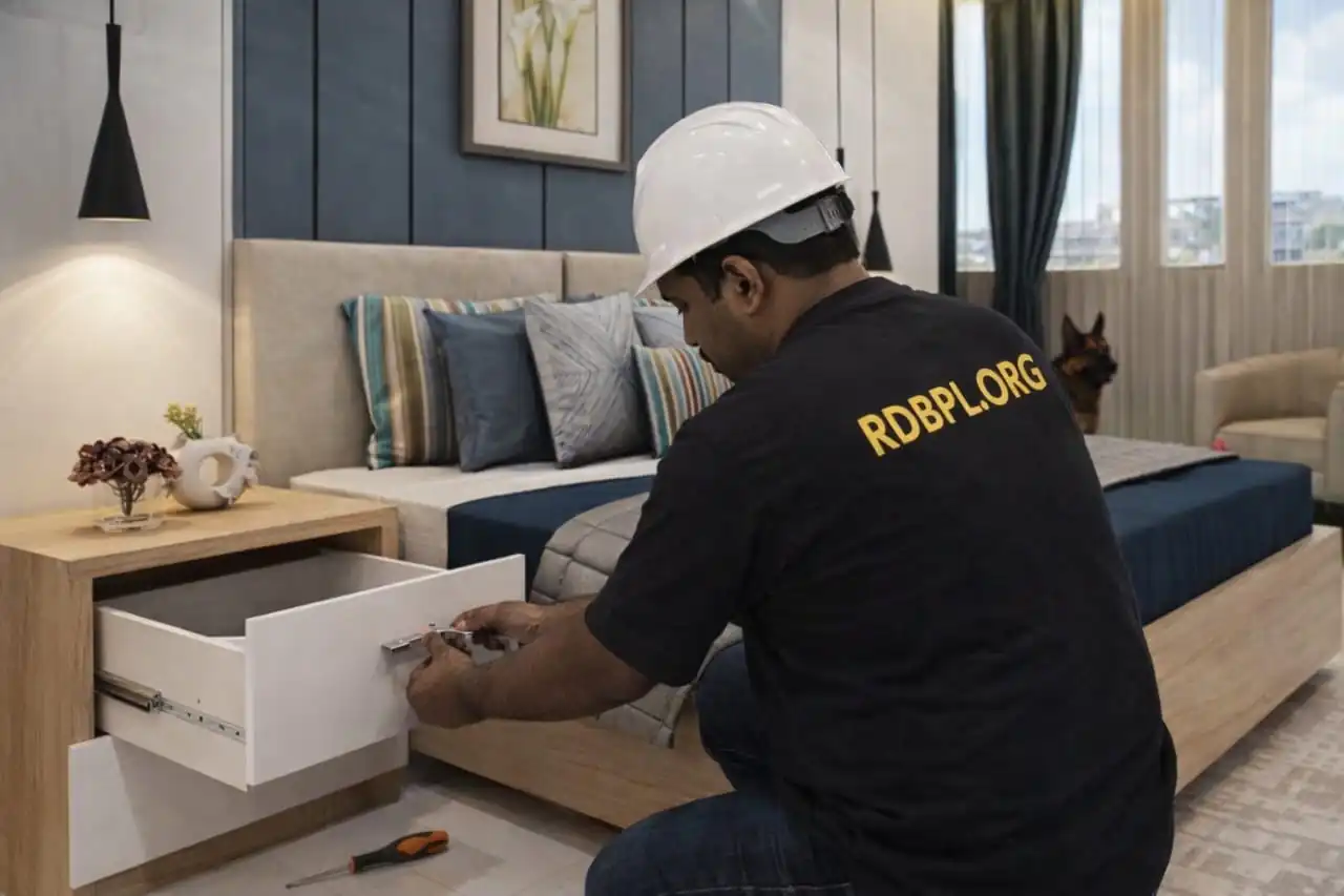 Bedroom renovation service in Lucknow with modern interior remodeling