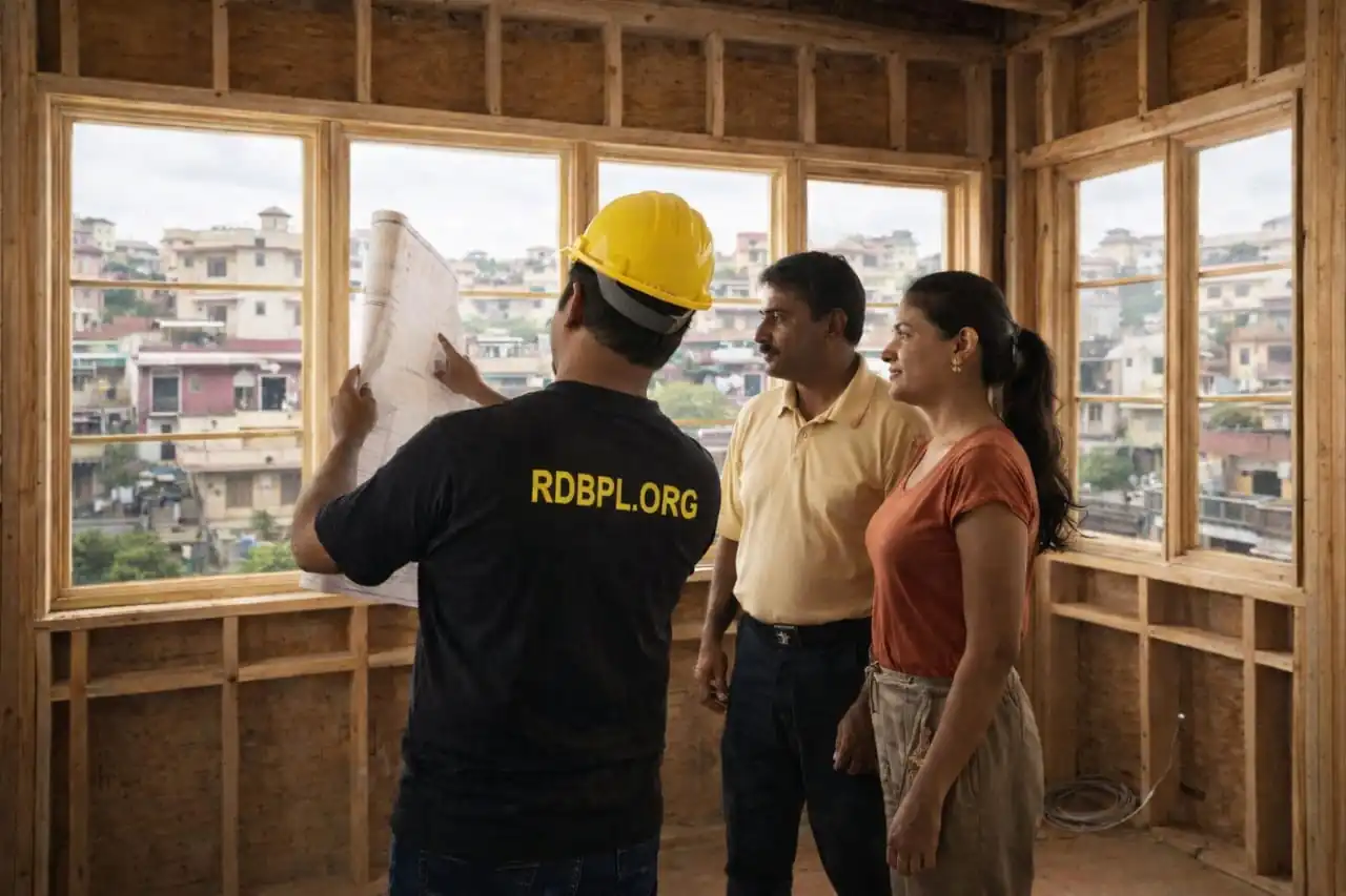 Living room renovation service in Lucknow with modern interior upgrade